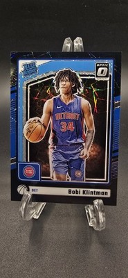 2024-25 Panini Donruss Optic Bobi Klintman RC Black Velocity /39