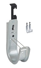 ICC 2  Batwing J-Hook Cable Mgmt Hooks w/ Retainer Clip   Galvanized Steel 6PK
