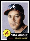 Greg Maddux 2020 Topps Living Set #341 Braves