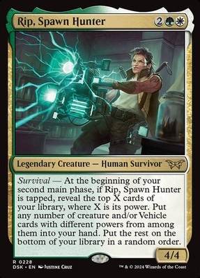 Rip, Spawn Hunter (228) Duskmourn: House of Horror DSK MTG Magic