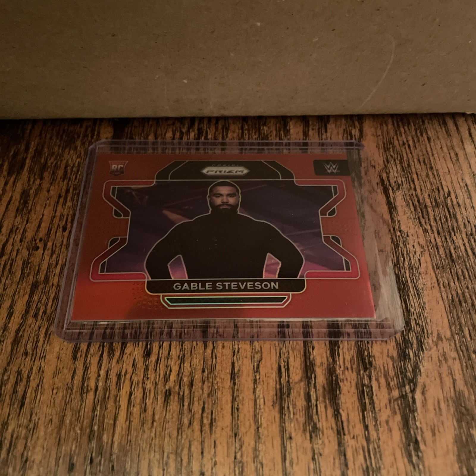 Gable Steveson 2022 Panini Prizm WWE RC Card /299 Red 🔥