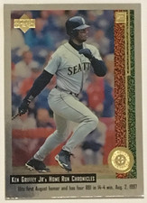 1998 Upper Deck Ken Griffey Jr. #33 Home Run Chronicles