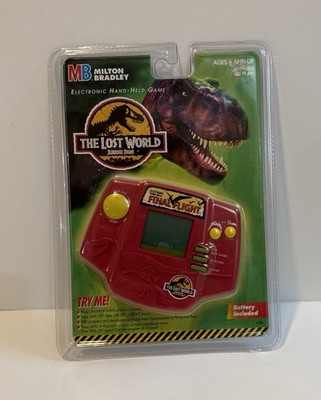 Jurassic Park The Lost World Electronic Hand Held Game ~ 1996 Milton Bradley