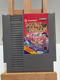 Nintendo NES Double Dragon CIB Complete Box Manual Sleeve Authentic Tested Japan