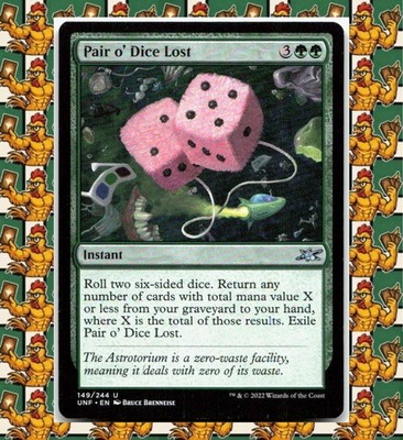 Pair o' Dice Lost MTG 149