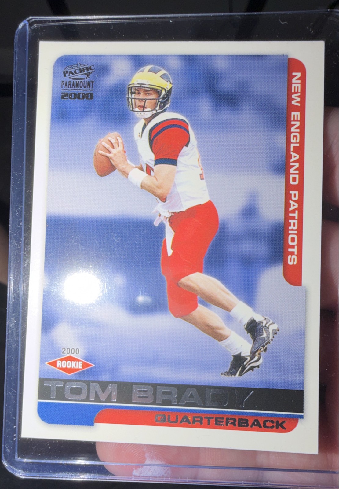 2000 Pacific Paramount - Tom Brady #138 (RC)