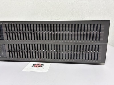 Technics SH-8065 Stereo Graphic Equalizer AC100V Black Free