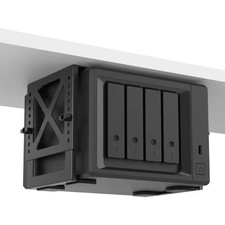 Adjustable under Desk PC or NAS Mount Bracket Holder  Compatible with Desktop