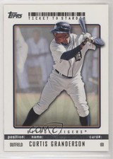 2009 Topps Ticket To Stardom Curtis Granderson #101 jm6