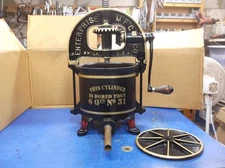 ENTERPRISE  6 QT SAUSAGE STUFFER LARD WINE PRESS