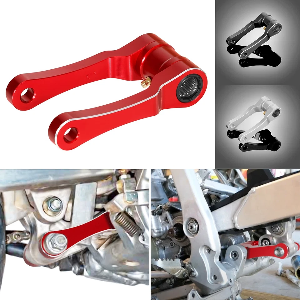 For HONDA XR350R XR250R XR400R XR600R XR650L XR600R CNC Rear Lowering Link - Image 2 of 4