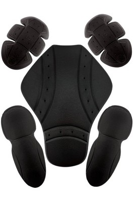 CE Certified Shoulder / Elbow / Back Protection Pad set Motorcycle Armor - 5pcs
