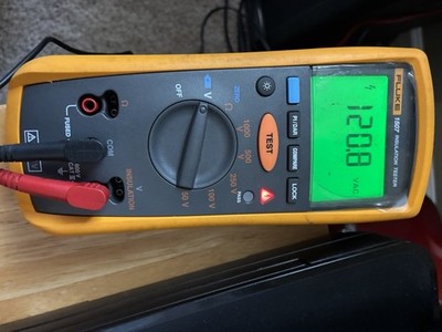 fluke 1507 megger insulation tester