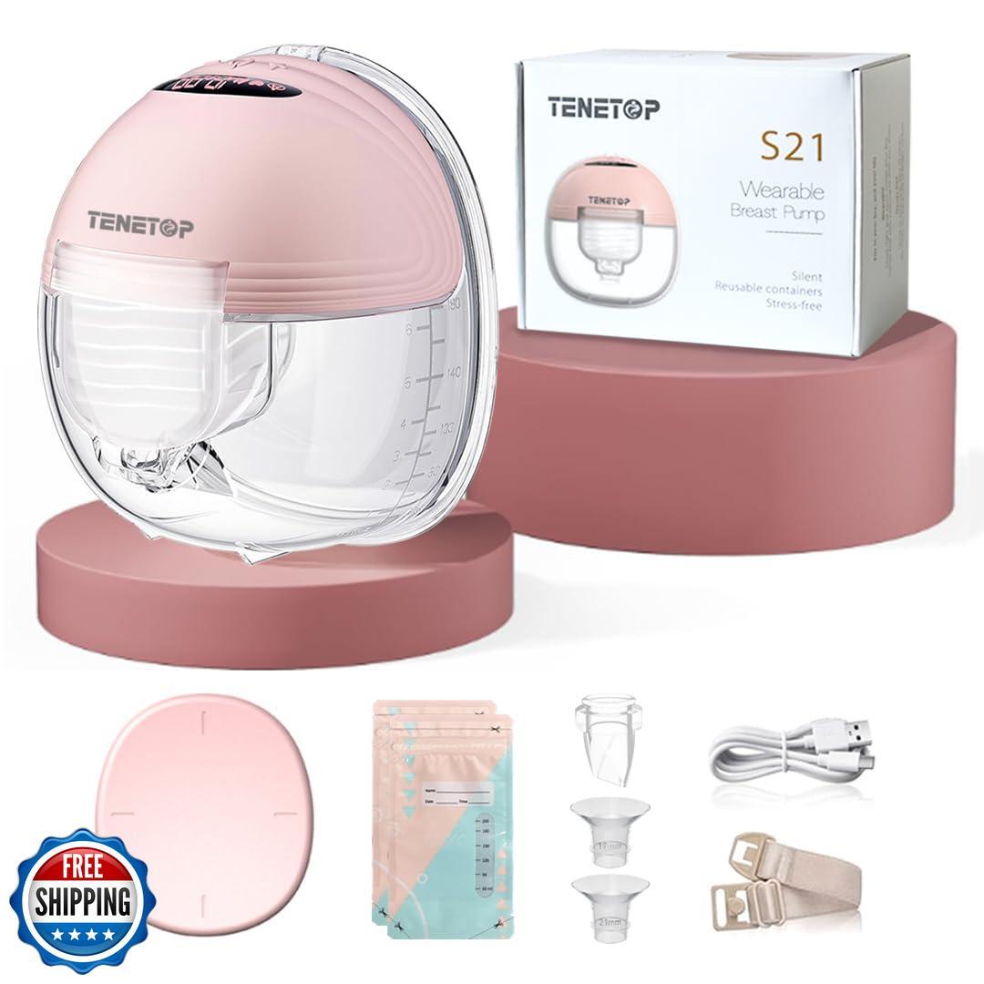 Portable Electric Breast Pump with 12 Adjustable Modes for Hands-Free Comfort-image