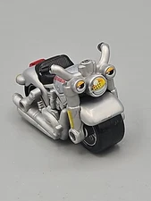 Maisto HD Mini Harley Davidson Cartoon Bike Silver Black Might Bike Mini