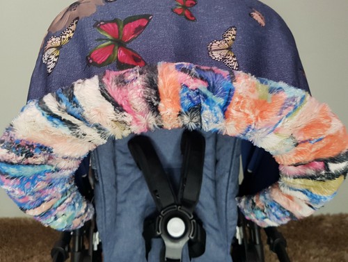 PUPPEN Kinderwagen Luxus Kunstfell KAPUZENVERKLEIDUNG Baby Mädchen Kinderwagen Kinderwagen Spielzeug Spielpuppe - Bild 252 von 254
