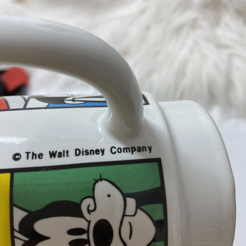 Walt Disney Characters "Music Box" Mug Goofy Mug made by Schmid 1987 - Picture 9 of 10