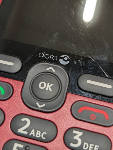 Doro 1880 Mobile - Working, Broken Screen, No Accessories - Afbeelding 2 van 11