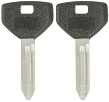 2 Pack Y155 P1793 Uncut Key Blanks For Chrysler Plymouth Dodge Jeep AMC Eagle