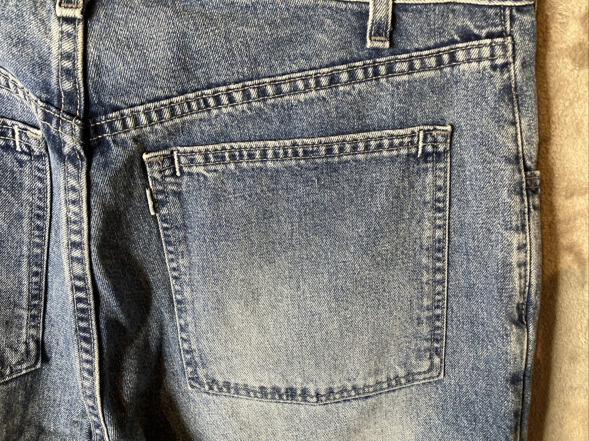 Vintage Levis Silvertab Denim Jeans Mens Size 36X32 Baggy Fit USA 