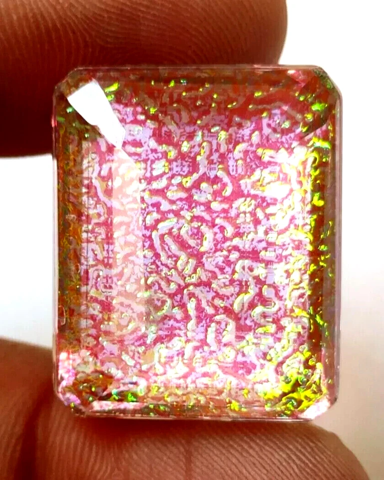 83.70 Ct. Large Monarch Fire Opel Emerald Cut Loose Gemstone @Best Price Offer - Image 2 of 4