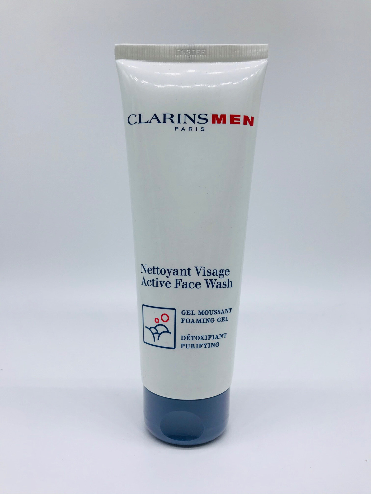 clarins men active face wash