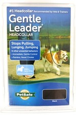 PetSafe Gentle Leader Headcollar No-Pull Dog Size Small Up To 25 Lb Black New