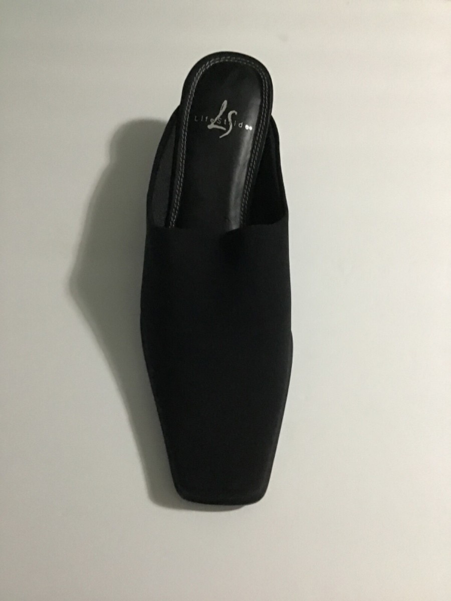 Life Stride Black Slip On 