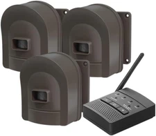 1/2 Mile Hosmart Driveway Alarm Wireless Sensor System & Driveway Sensor Alert S