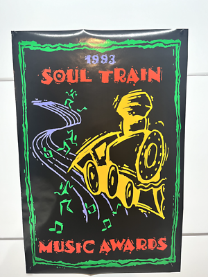 Poster: 1993 Soul Train Music Awards: original record store promo