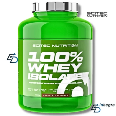 SCITEC NUTRITION - 100% Whey Isolate 1,816 Kg Proteine Siero del latte Isolate