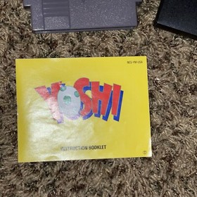 Sistema de Entretenimiento Yoshi NES Nintendo Completo En Caja CIB Completo Mario