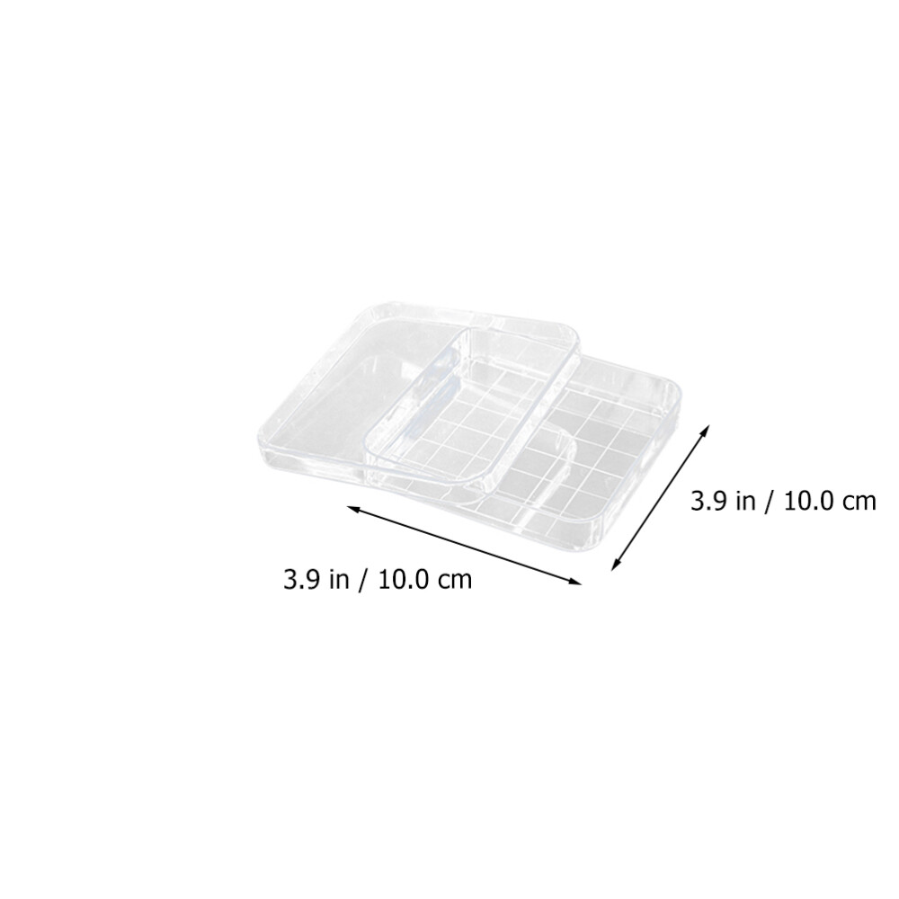 5 Pcs Petri Dish Laboratory Dishes Biological Clear Culture Plate eBay