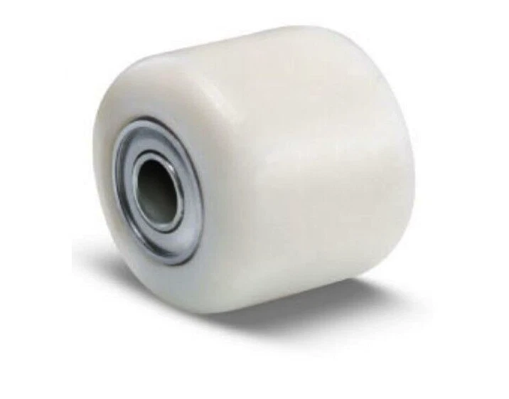 Ruote Beige Con Cuscinetti 4X Ruota Per Transpallet 80 X 70mm In Nylon Beige Ruote Beige Con Cuscinetti A Sfera - 12