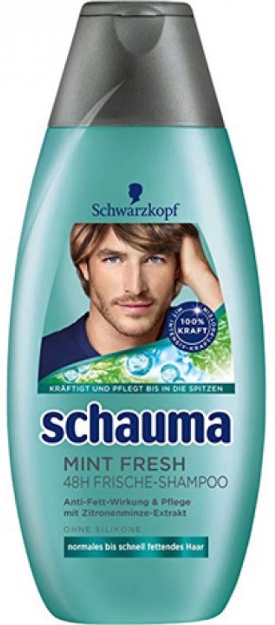 Шампунь Schwarzkopf Schauma For men MINT FRESH 400 мл -Сделано в Германии БЕСПЛАТНАЯ ДОСТАВКА 3590₽