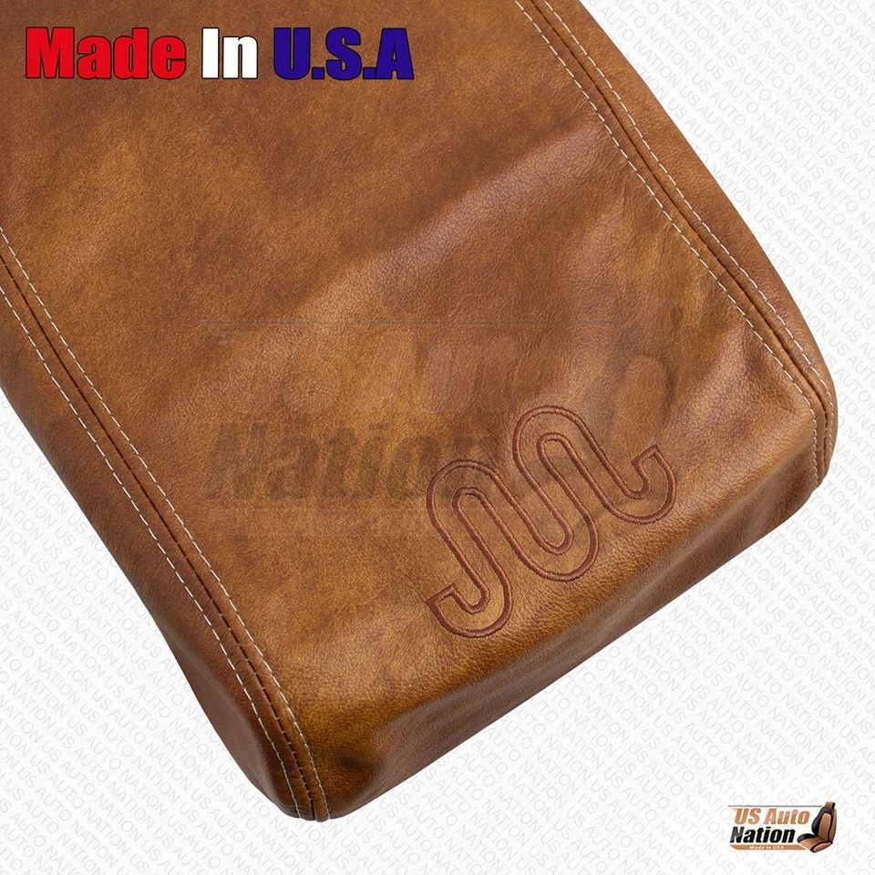 2004 2005 2006 2007 2008 Ford F150 King Ranch Center Console Lid Leather Cover - Image 2 of 4