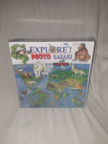 Explore Photo Safari Game Patrix Rare Brand New And Sealed board Game