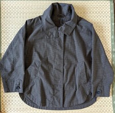 Oska Overshirt Women's Size 0 Button Up Long Sleeve Gray Made In Czech Republic