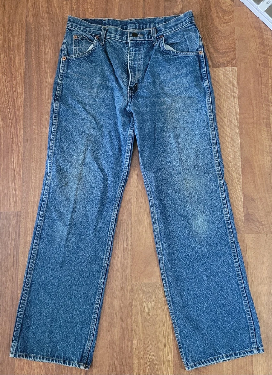 Vintage Genuine Sears Roebucks Western Wear Medium Wash Jeans Size