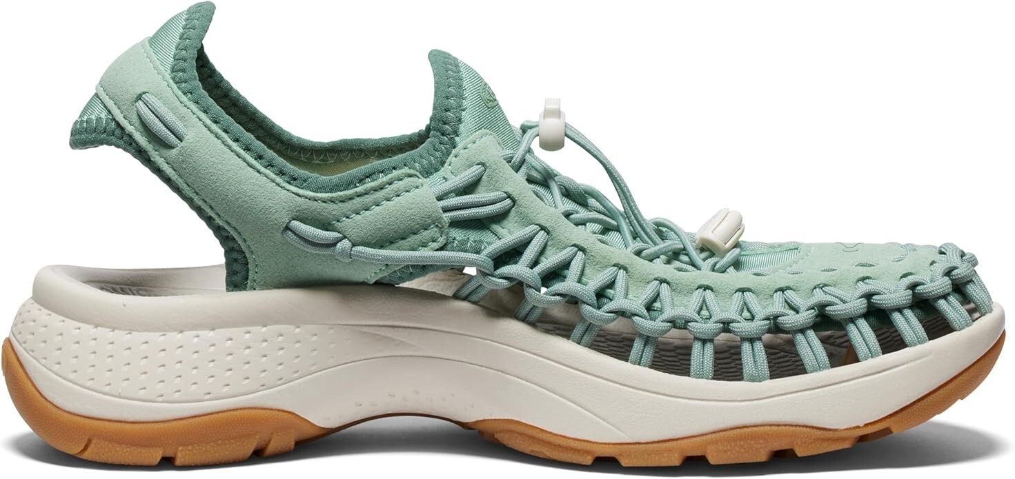 Nuovissimo sandalo donna KEEN Uneek Astoria verde granito US 6 5