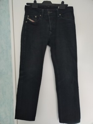 pantalon Jean noir homme Diesel Darron W28 L32