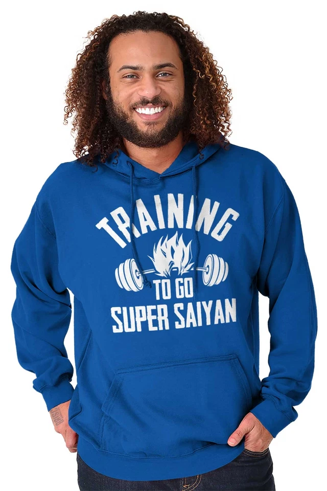 Genial Anime Gimnasio Entrenamiento Para Ir Súper Hombres Sudaderas con Capucha Prendas para el torso Foto 4 de 4