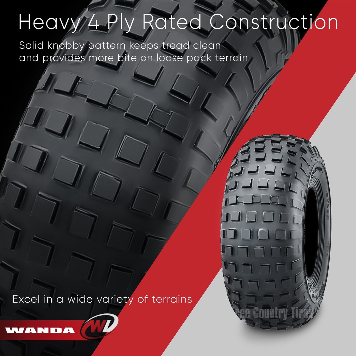 Set 2 145/70-6 ATV Go-Kart Street Mini Bike Tires 145x70x6 145x70-6