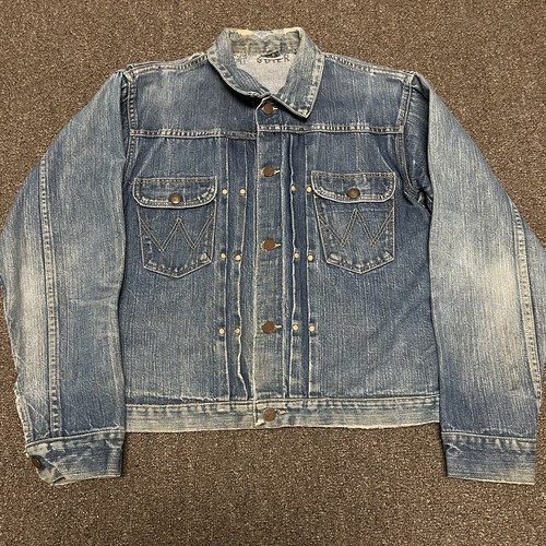 Vintage 50s Wrangler Blue Bell Denim 