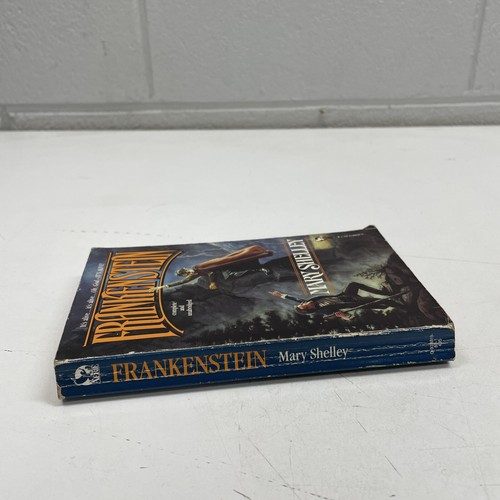 Libro RETRO Novela Bolsillo Tapa blanda Terror Fantasía 1988 Frankenstein Mary Shelley - Imagen 2 de 7