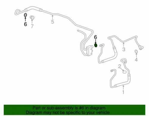 Genuine GM 2018-2023 Chevrolet GMC Premier Equinox Terrain Inlet Hose 84287644 - Image 2 of 2