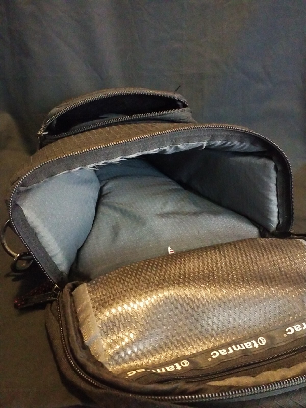 EUC Tamrac Compact Pack Holster Camera Bag, Black, Padded eBay