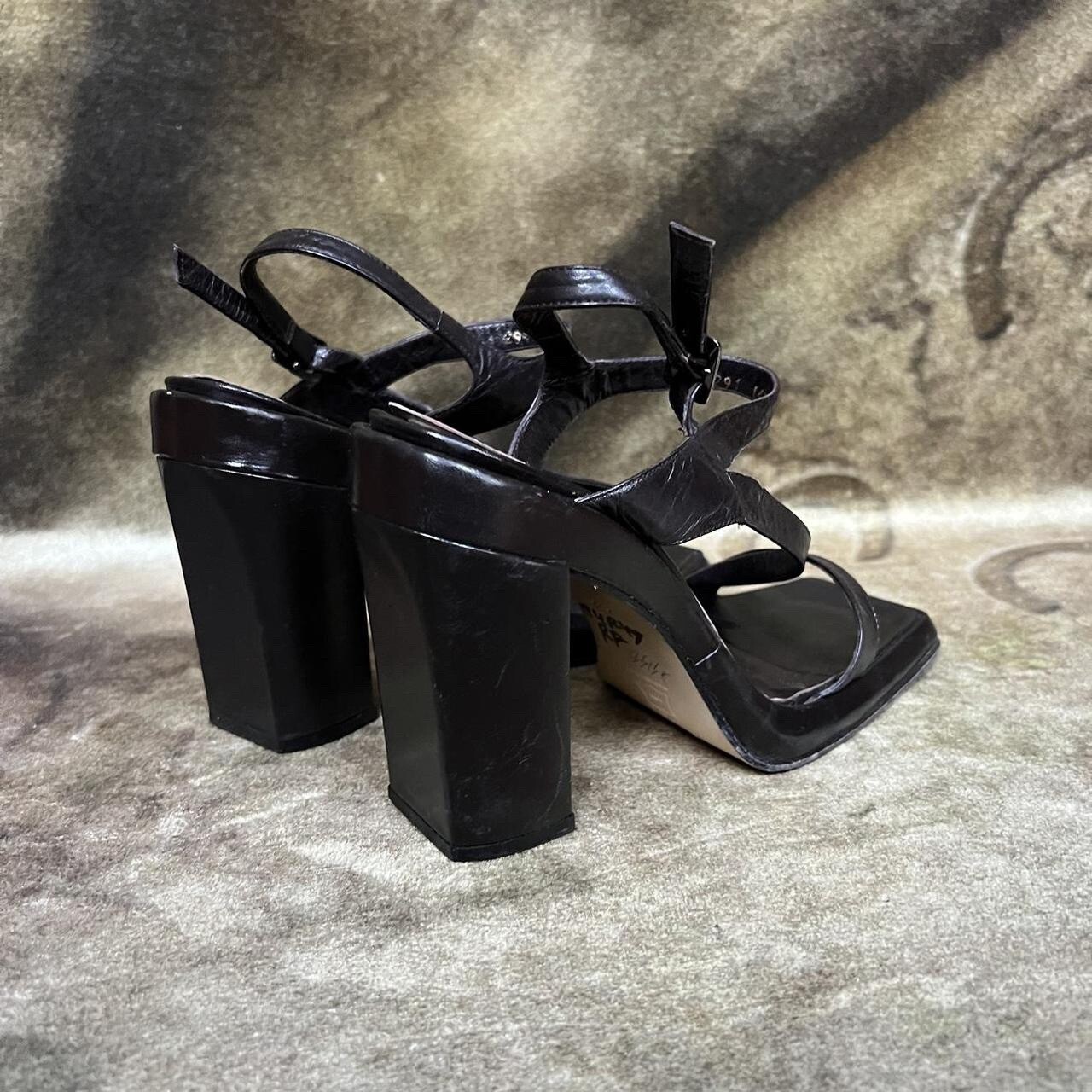 charles david strappy heels