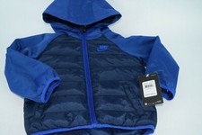 NWT Toddler Nike Sportswear Therma Fleece Jacket 76B910 695 Obsidian Blue sz 2T
