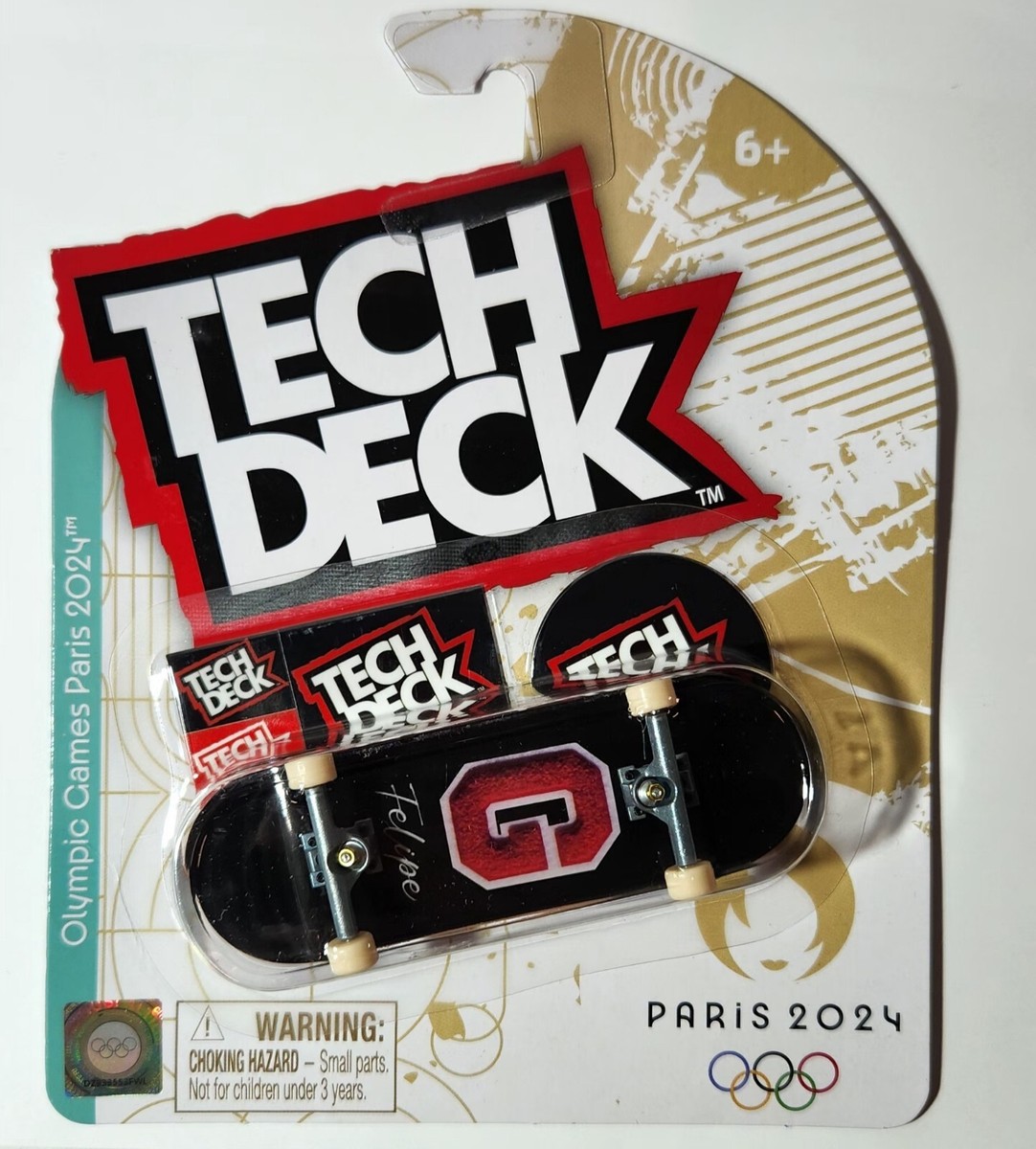 指スケフィンガーボード　Tech Deck Pro Board Gustavo Tech Deck Paris Olympics Felipe Gustavo Plan B Skateboards